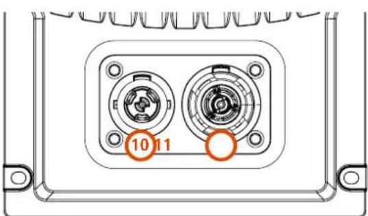 RCF ART 945A - PANEL TRASERO Y CONTROLES - 3