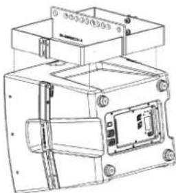 PRESONUS CDL12P - Accrochage d'une CDL12P à un châssis d'accrochage pour CDL12P - 1