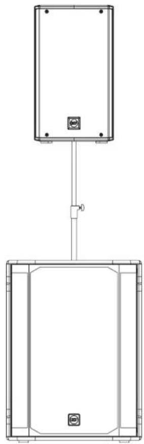 RCF ART 915A - PRIMA DI CONNETTERE IL DIFFUSORE - 3