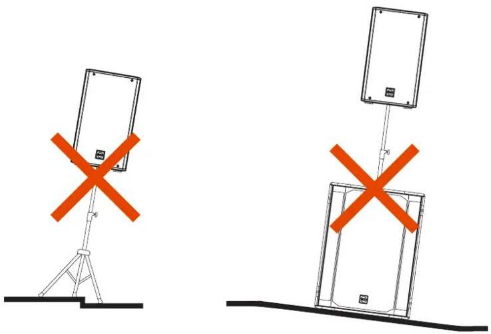 RCF ART 910A - CONFIGURATIONS SUSPENDUES - 2