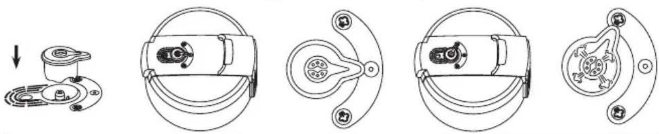 Starfrit 0246000020000 - FIG 3 How to remove/install the pressure release valve - 1