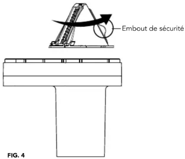 Starfrit 0242210020000 - ATTENTION : LES LAMES ET L'EMBOUT DU POUSSOIR À ALIMENTS SONT TRANCHANTS, MANIPULER AVEC SOIN. TOUJOURS MANIPULER LES LAMES À SPIRALES PAR L'EMBOUT DE SECURITE. NE JAMAIS UTILISER VOS DOIGTS OU UN USTENSILE POUR POUSSER SUR LES ALIMENTS, UTILISER UNIQUÉMENT LE POUSSOIR À ALIMENTS QUI EST INCLUS AVEC L'APPAREIL. - 1