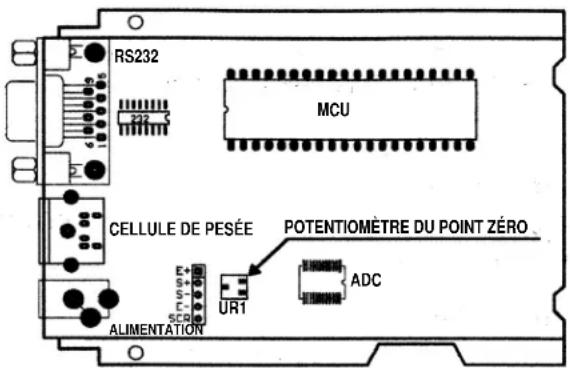 Brecknell MS140300 - Afficher le code ADC ou la valeur de tension active - 1
