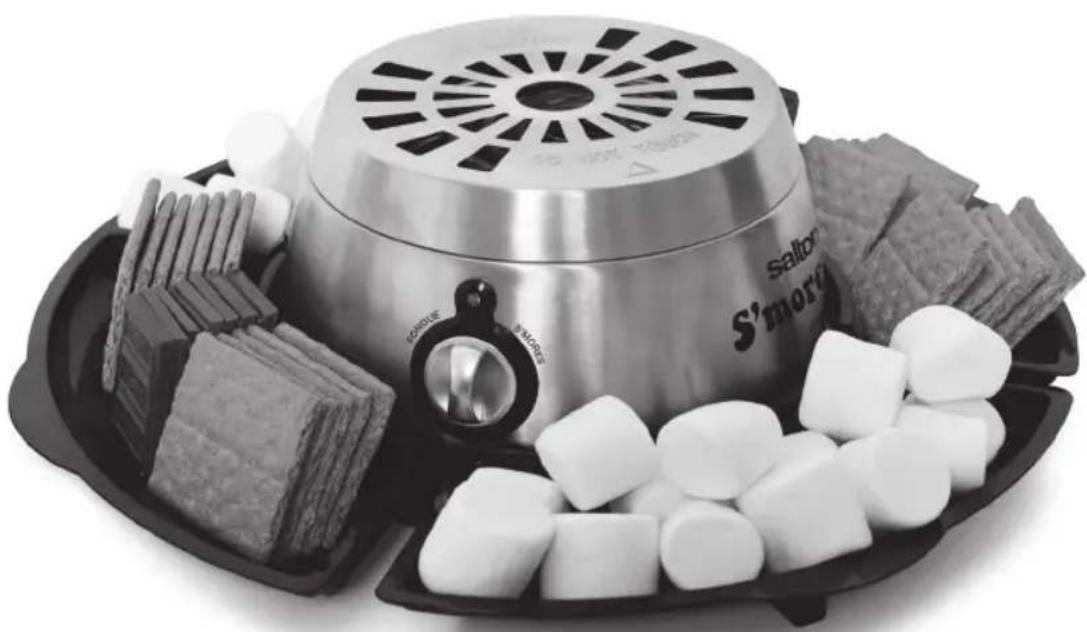 Salton S’mores & Fondue Maker SP1717 - salton Appareil a S'mores & fondue - 1