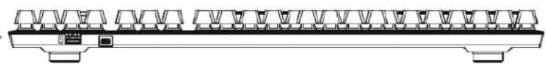 KINGSTON HyperX Alloy FPS - Présentation du clavier : - 3