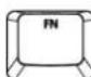 KINGSTON HyperX Alloy FPS Pro - Klawiszefunkcyjne: - 1
