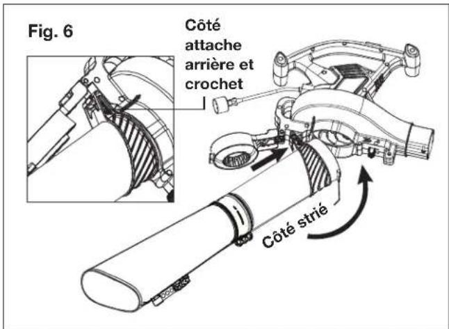 Sun Joe SBJ605E - Assemblage en mode aspirateur/broyeur - 3