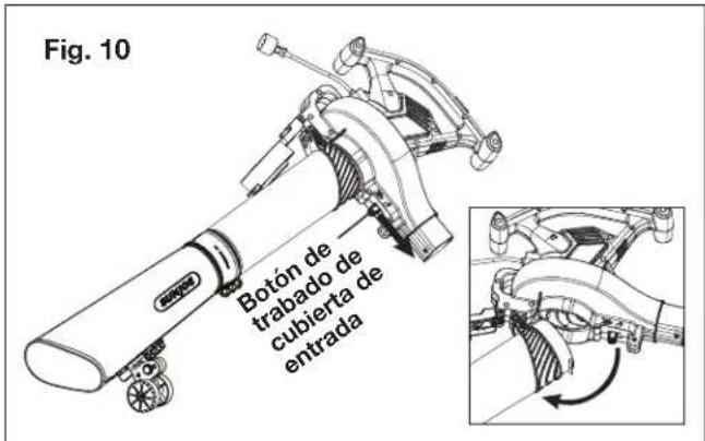 Sun Joe SBJ605E - Ensemblado como aspiradora + trituradora - 7