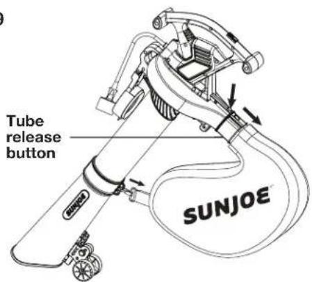 Sun Joe SBJ605E - Assemble as a Vacuum/Mulcher - 6