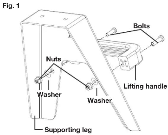 Sun Joe LJ602E - Assembly - 1