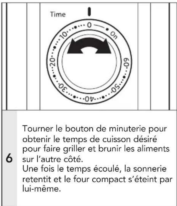 KITCHENAID KCO253 - Utilisation du FOUR compact - 4