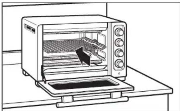 KITCHENAID KCO253 - Utilisation du FOUR compact - 1
