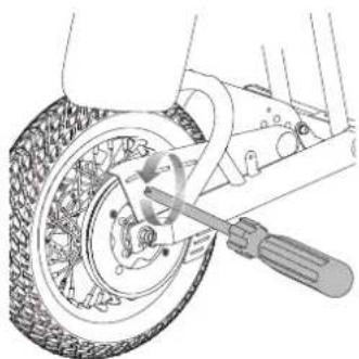 RAZOR Blade 15 - □ Replacing the Chain and Tire - 1