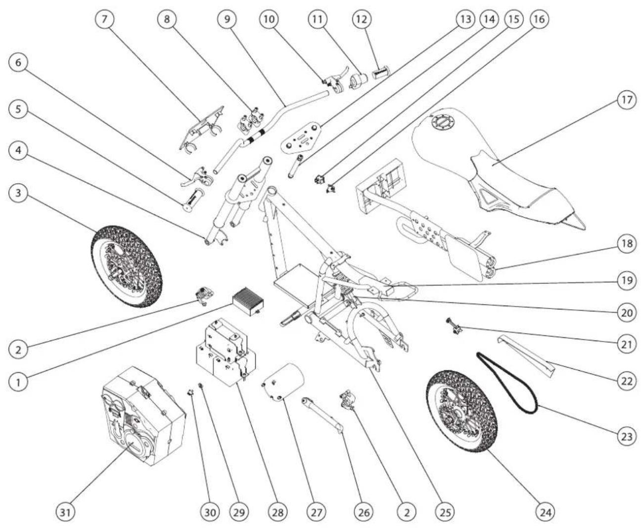 RAZOR Blade 15 - PRODUCT PARTS - 1