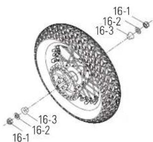RAZOR Blade 15 - □ Replacing the Chain and Tire - 4