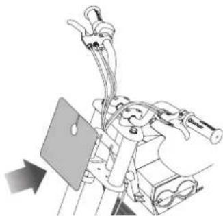 RAZOR Blade 15 - □ Attaching the Front Number Plate - 1