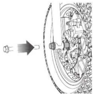 RAZOR Blade 15 - □ Installing the Front Wheel - 2