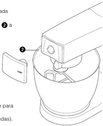 KENWOOD Chef & Major KM350 - manutenção e limpeza - 1