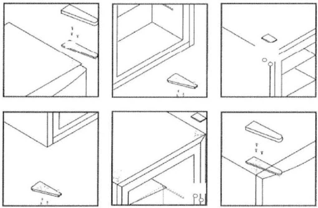 Summit CM406W - > Inversion de l'ouverture de la porte - 1