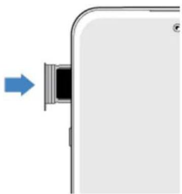 MOTOROLA Edge 20 Fusion - Insérer ou remplacer des cartes - 4