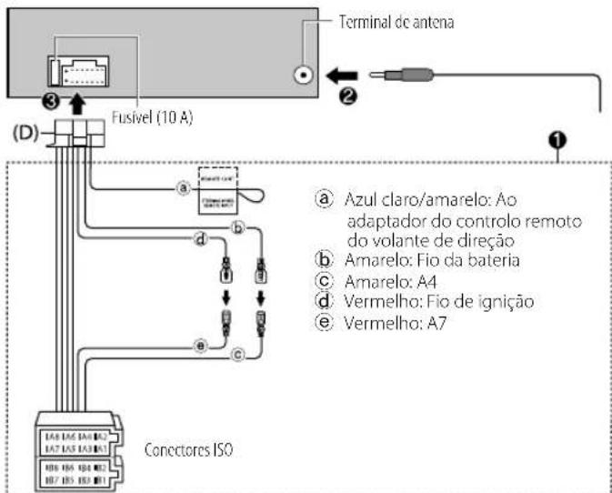 JVC KDX176 - Lista de peças (fornecidas) - 1
