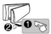 JVC KDX176 - Façade - 3