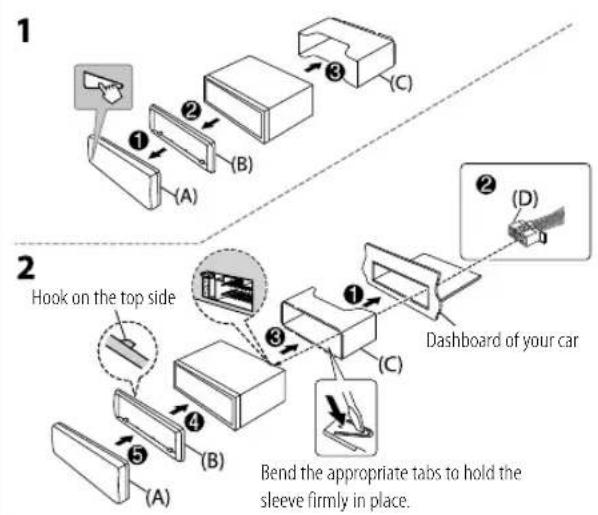 JVC KDX176 - Basic procedure - 1