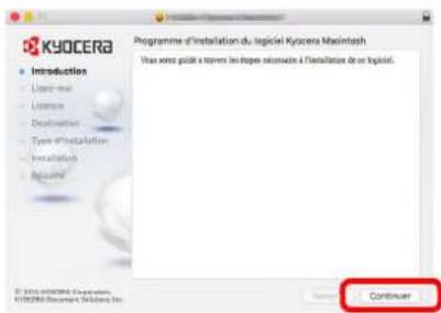 KYOCERA TASKalfa 7054ci - Installer le pilote d'imprimante. - 1