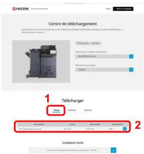 KYOCERA TASKalfa 7054ci - Télécharger un logiciel à partir du site web. - 5