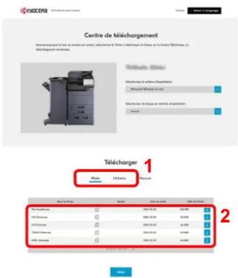 KYOCERA TASKalfa 7054ci - Télécharger un logiciel à partir du site web. - 5