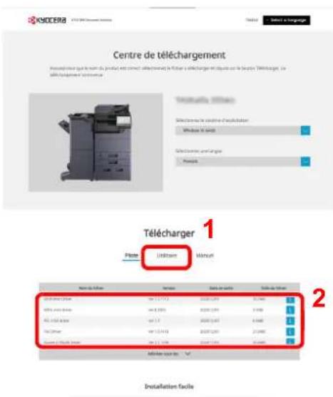 KYOCERA TASKalfa 7054ci - Connecter un ordinateur ou un périphérique portatif à la machine. - 4