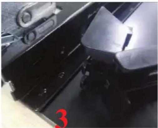 BLAUPUNKT 5B36N0250GB - Installation instruction of the door frame up cover and rotation bracket assembly - 19
