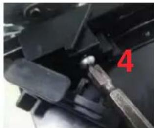BLAUPUNKT 5B36N0250GB - Instructions d'installation de la bande de recouvrement de la porte et de l'ensemble du support rotatif - 21