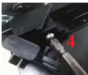 BLAUPUNKT 5B36N0250GB - Installation instruction of the door frame up cover and rotation bracket assembly - 23