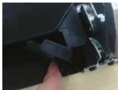 BLAUPUNKT 5B36N0250GB - Installation instruction of the door frame up cover and rotation bracket assembly - 13