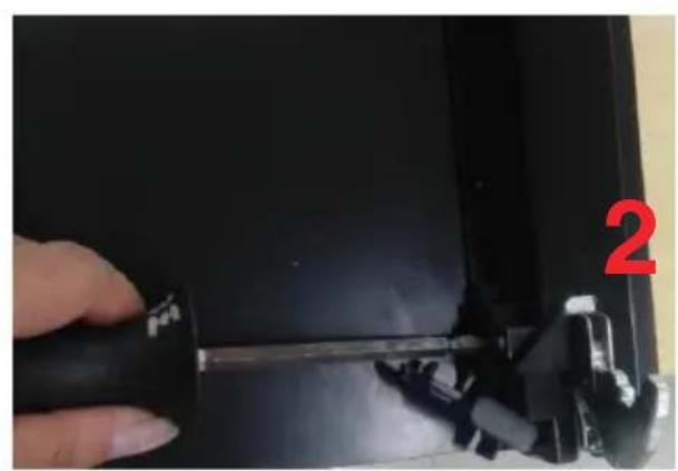 BLAUPUNKT 5B36N0250GB - Instructions d'installation de la bande de recouvrement de la porte et de l'ensemble du support rotatif - 16