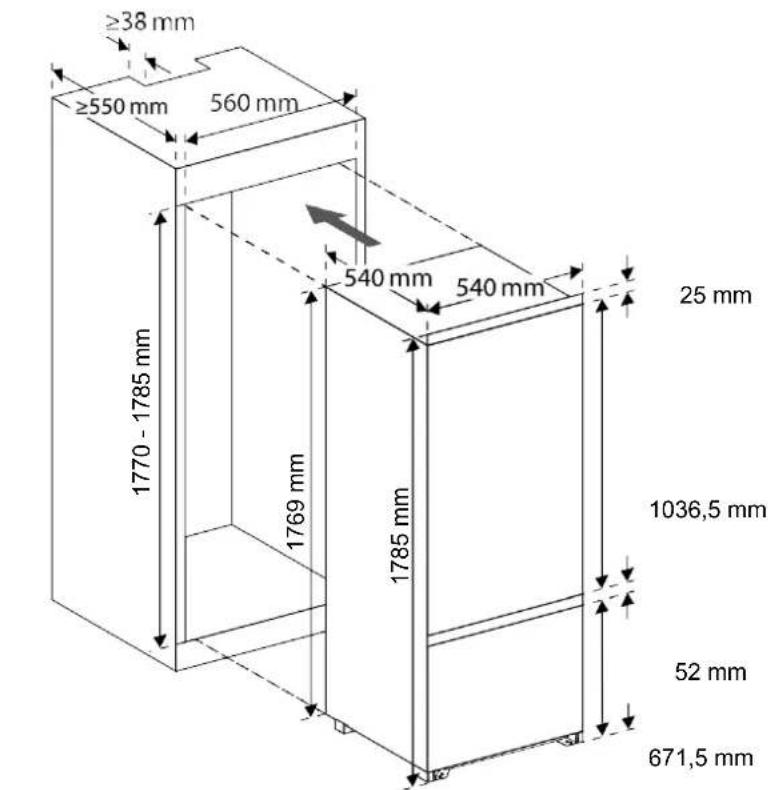 BLAUPUNKT 5CB28010 - Mobile da incasso e ventilazione - 1