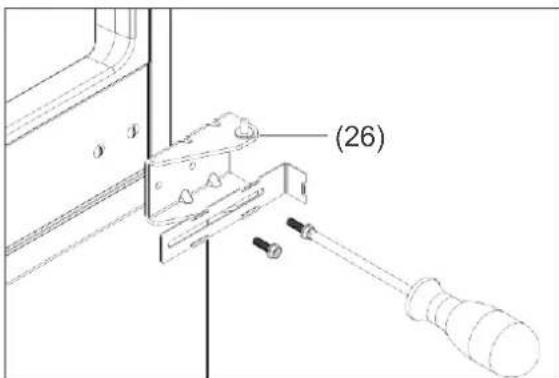BLAUPUNKT 5CB28010 - Changing the door hinge - 2