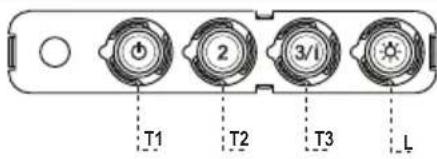 BLAUPUNKT 5DG69650 - UPRAVLJALNI GUMBI - 1