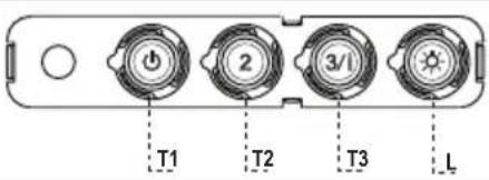 BLAUPUNKT 5DG69650 - BEDIENELEMENTE - 1