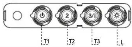 BLAUPUNKT 5DG66650 - BEDIENELEMENTE - 1