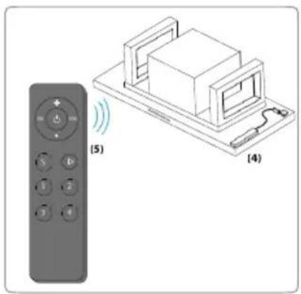 BLAUPUNKT 5DD72553 - Procedura generazione nuovo codice telecomando. - 4