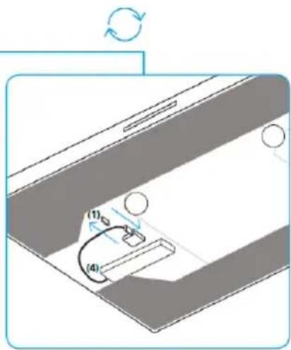 BLAUPUNKT 5DD72552 - Procedure for generating a new code for the radio control. - 3