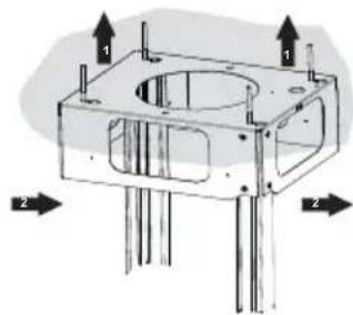 BLAUPUNKT 5DB99450 - BEVESTIGING FRAME - 2