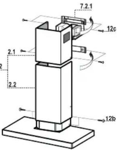 BLAUPUNKT 5DB69751 - Chimenea inferior - 1