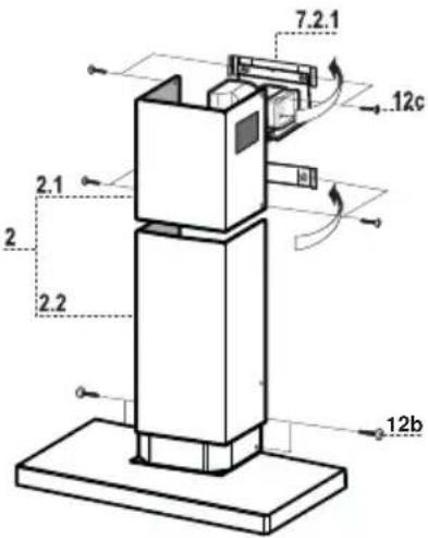 BLAUPUNKT 5DB66251 - Chimenea inferior - 1