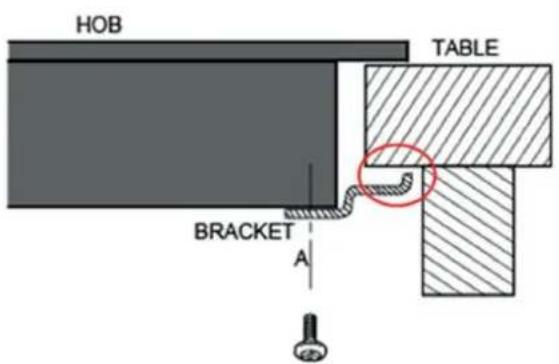 BLAUPUNKT 5RZ34410 - Before positioning the attachment bracket - 2