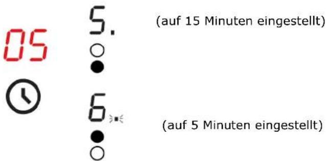 BLAUPUNKT 5RZ34410 - Einstellen des Timers zum Ausschalten von mehr als einer Kochzone - 1