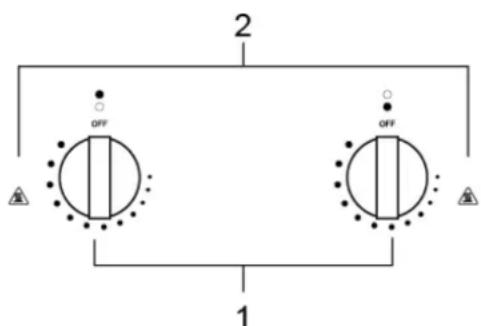 BLAUPUNKT 5RZ32210 - Pannello di controllo - 1