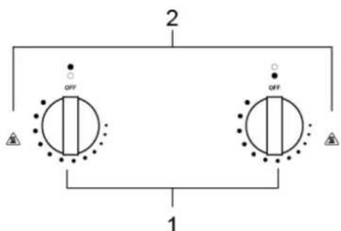 BLAUPUNKT 5RZ32210 - Panel de control - 1